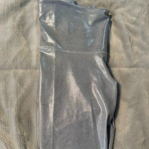 Old Navy Silver Iridescent Leggings